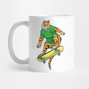 Tiger Skater Skateboard Mug